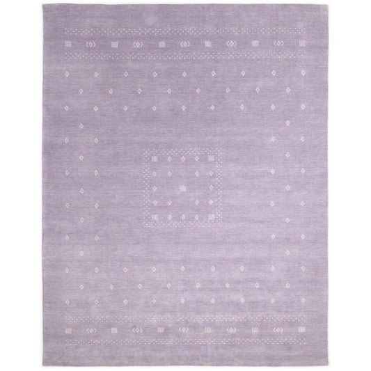 Simi, Handmade Area Rug - Purple