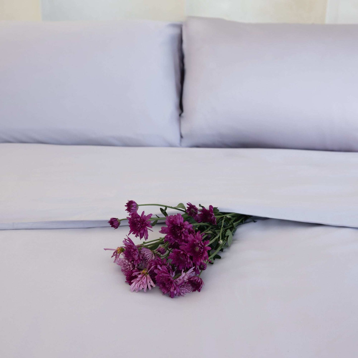 Organic Bamboo Sateen Fitted Sheet