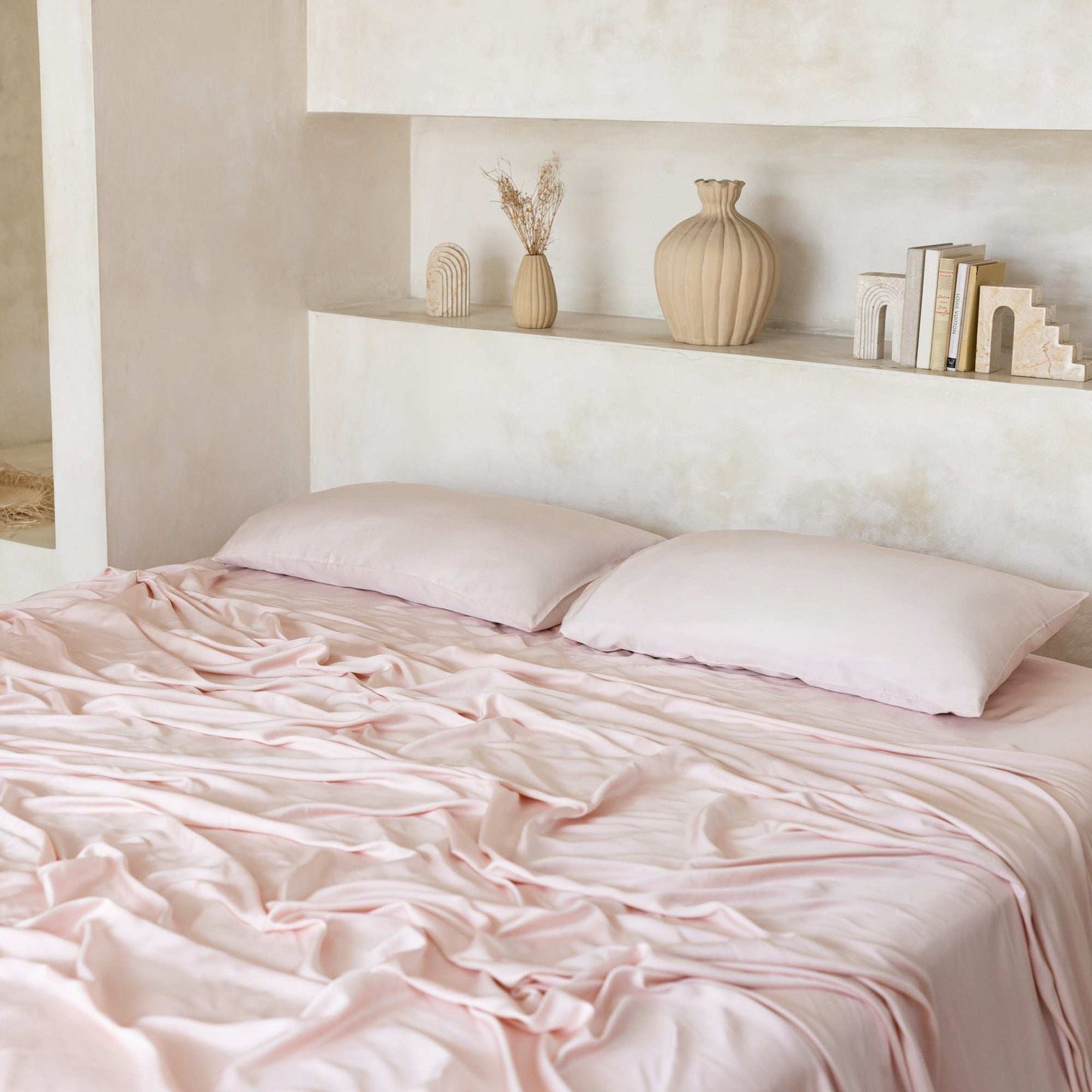 Organic Bamboo Sateen Bed Sheet Set