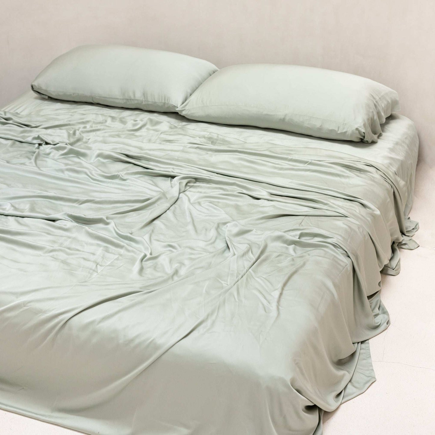 Organic Bamboo Sateen Bed Sheet Set