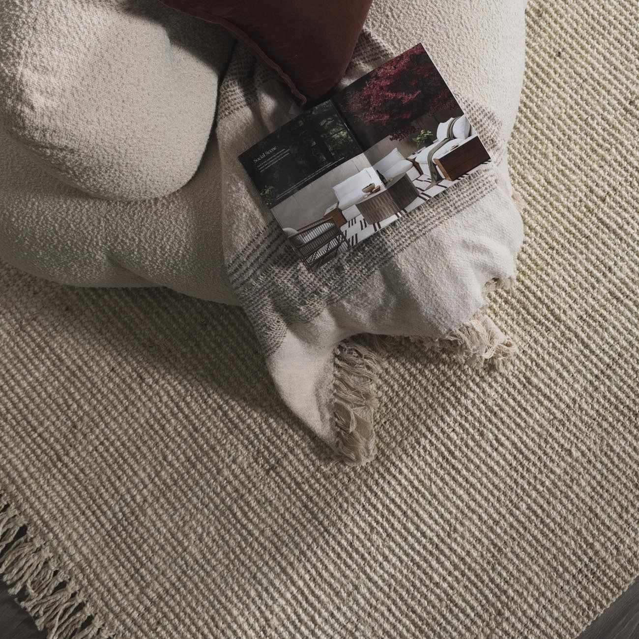 Senneterre Bleached Jute Rug