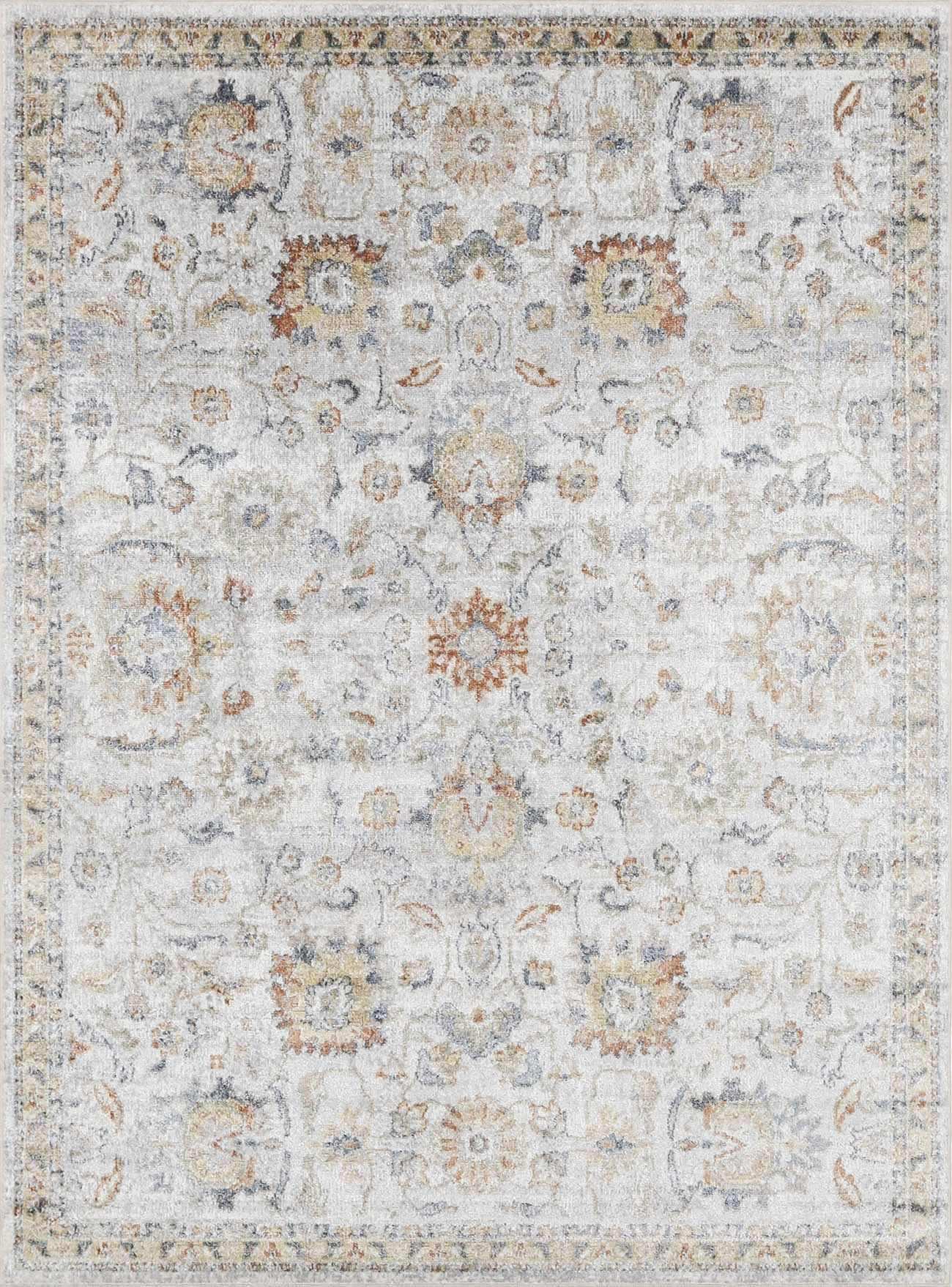 Dion Washable Floral Rug - Clearance