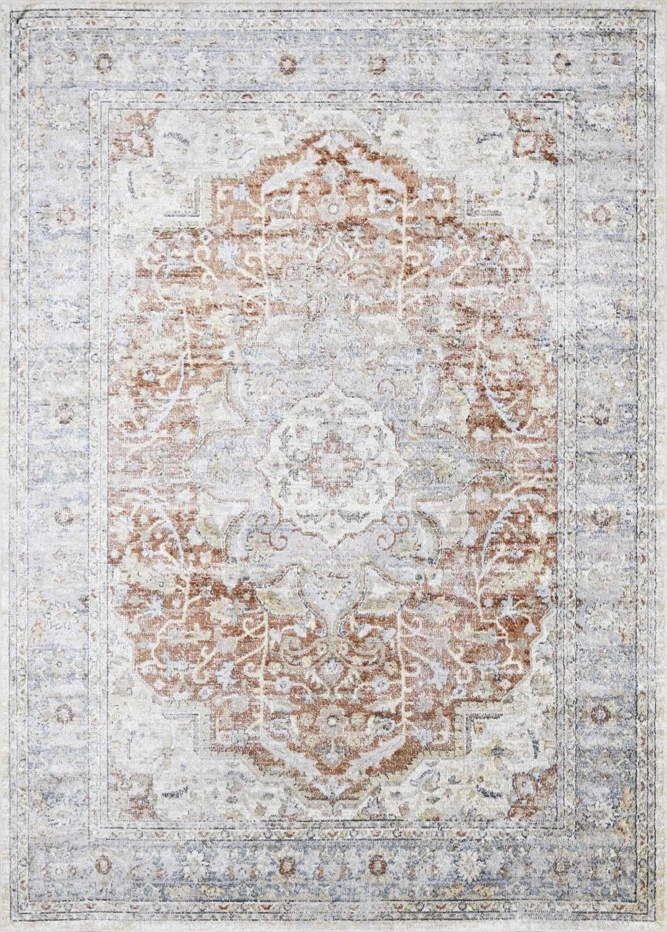 Emke Flat Pile Washable Rug - Clearance