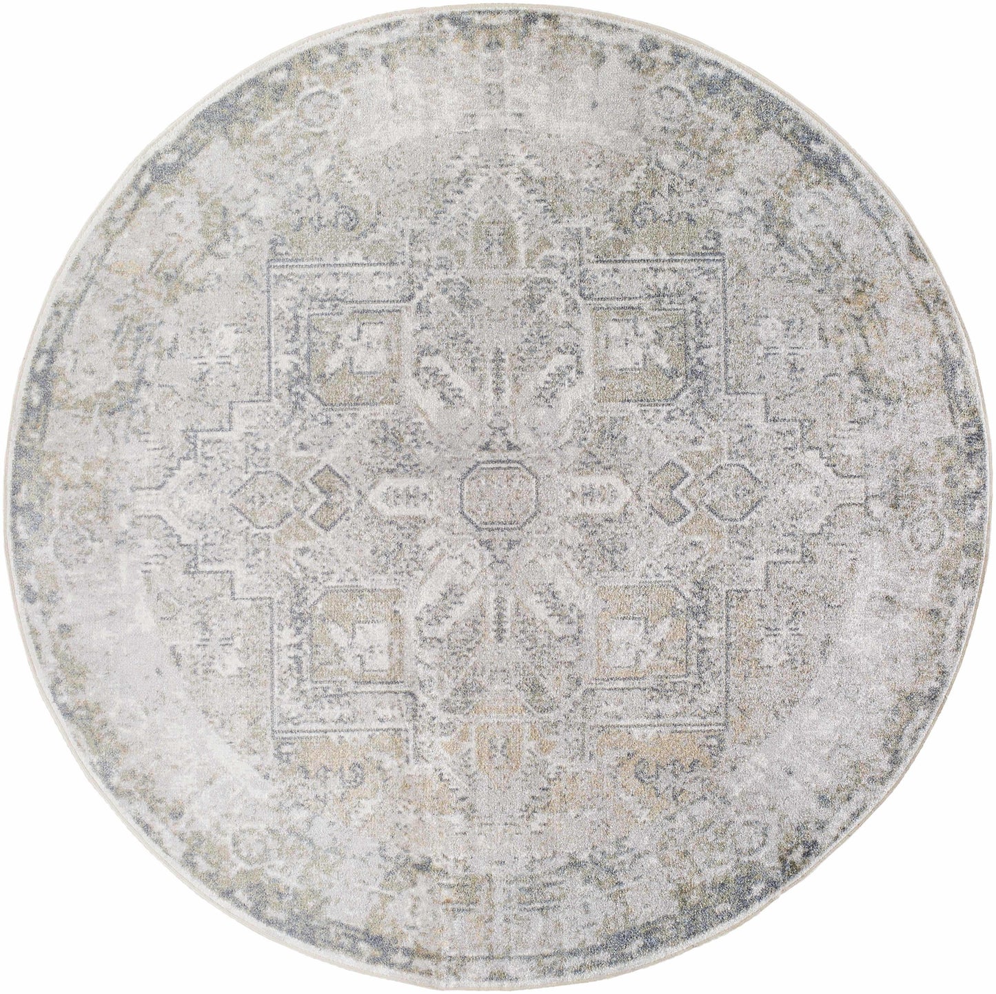 Hera Olive Boutique Washable Rug