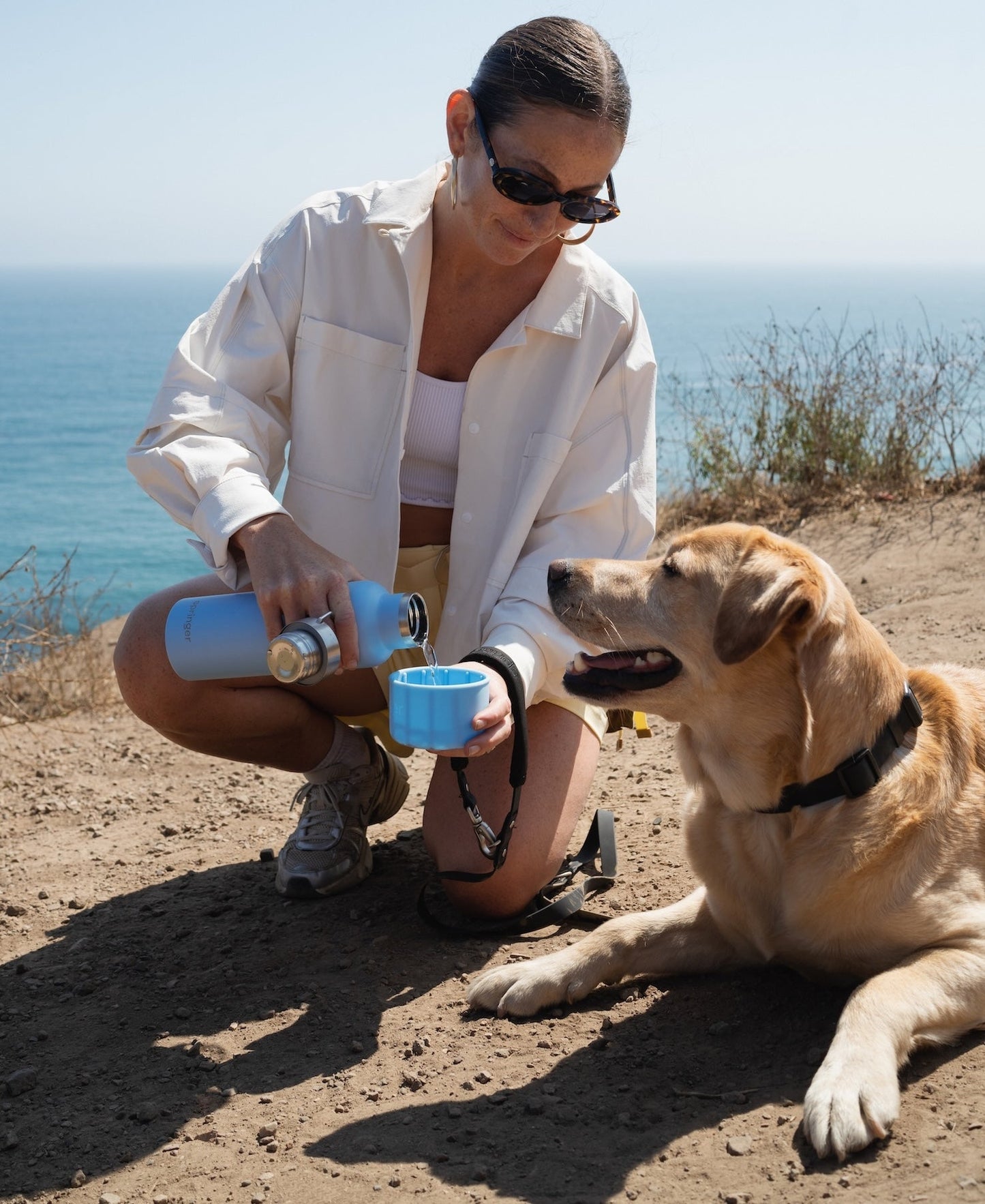 24oz Dog & Me Insulated Water Bottle