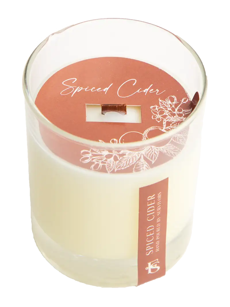 Spiced Cider 7.5 oz Wooden Wick Candle