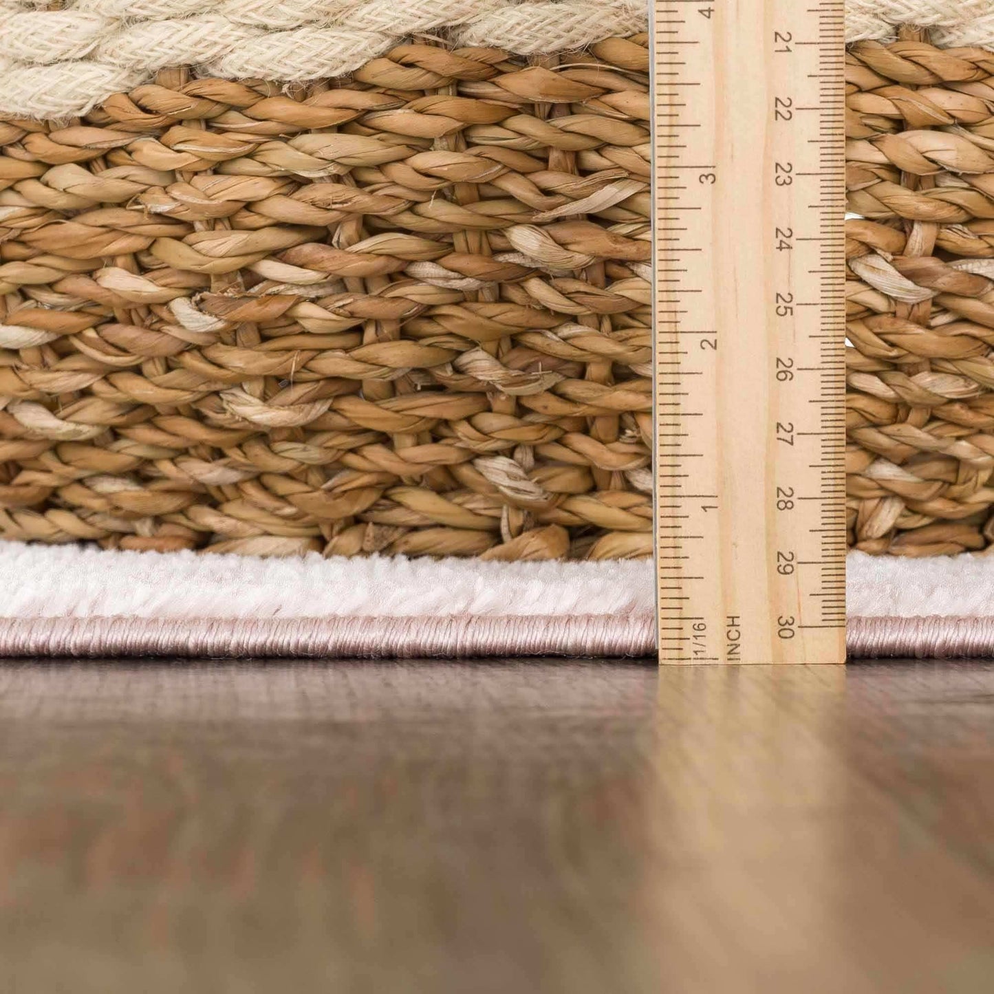 Snead Pink Floral Rug