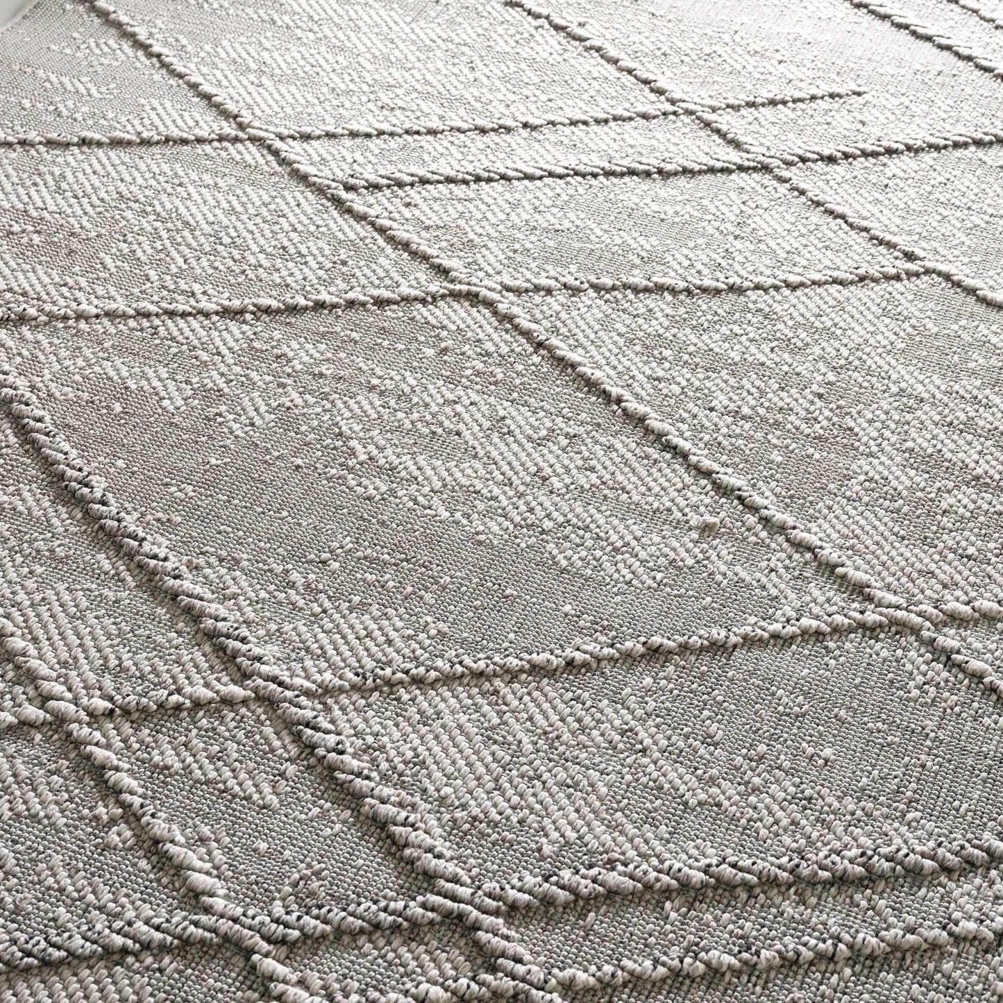 Baqer Bone & Taupe Area Rug