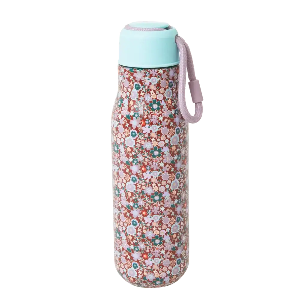 Stainless Steel Thermo Bottle | Floral Print