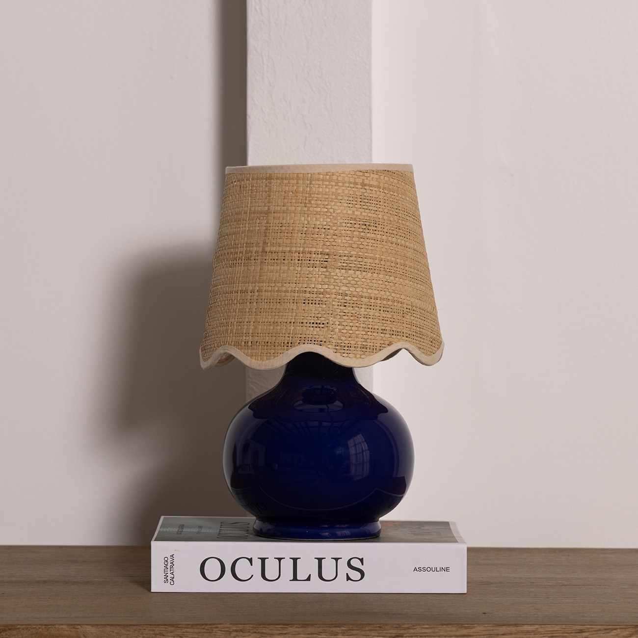 Theisseil Navy Blue Table Lamp