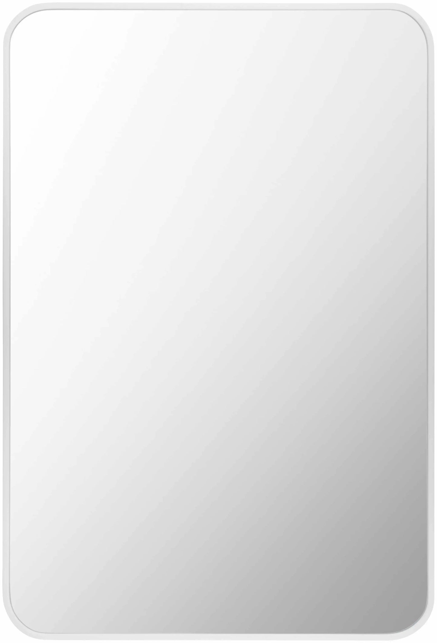 Sustinente White Carved Mirror - Clearance