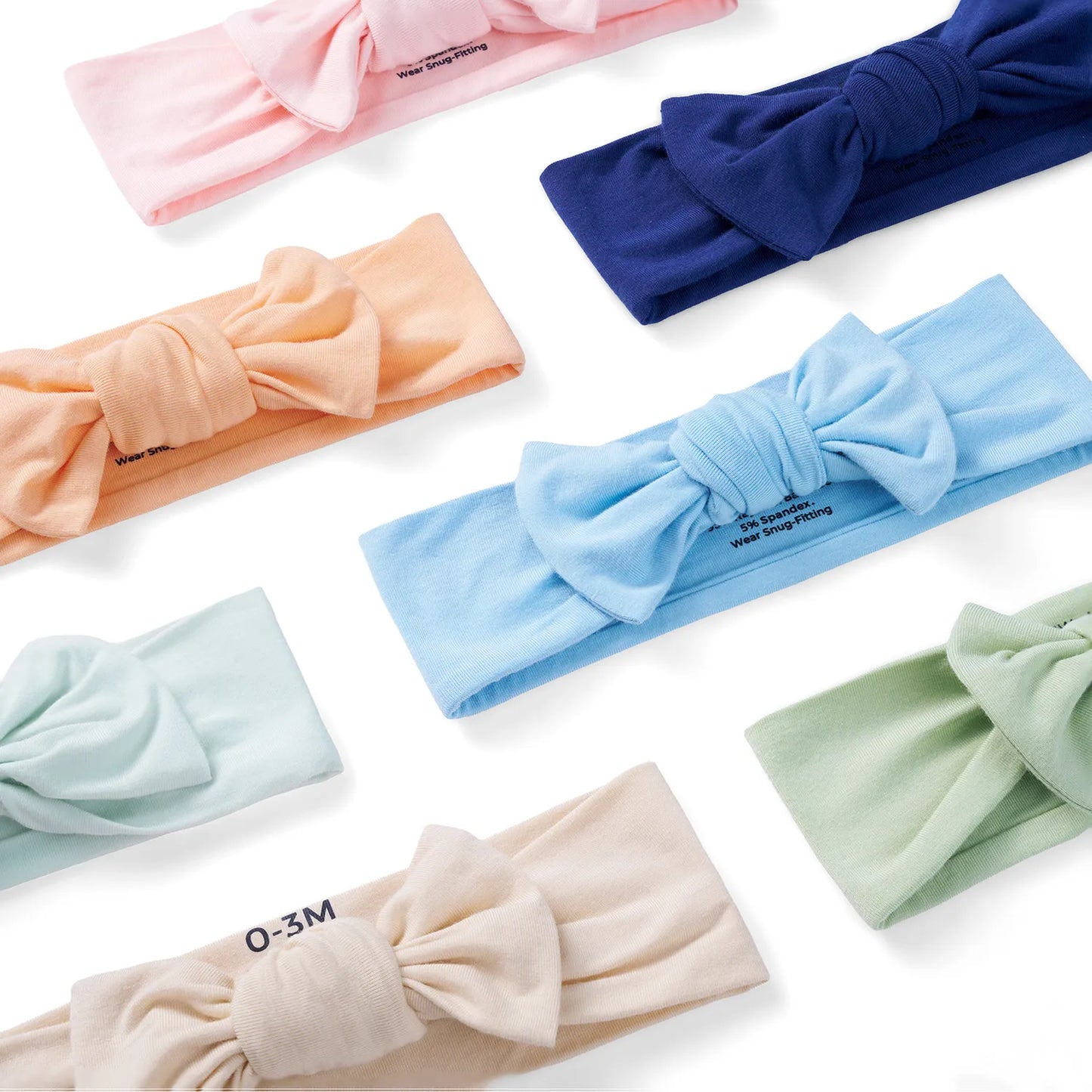 Baby Bows in Peach Fuzz