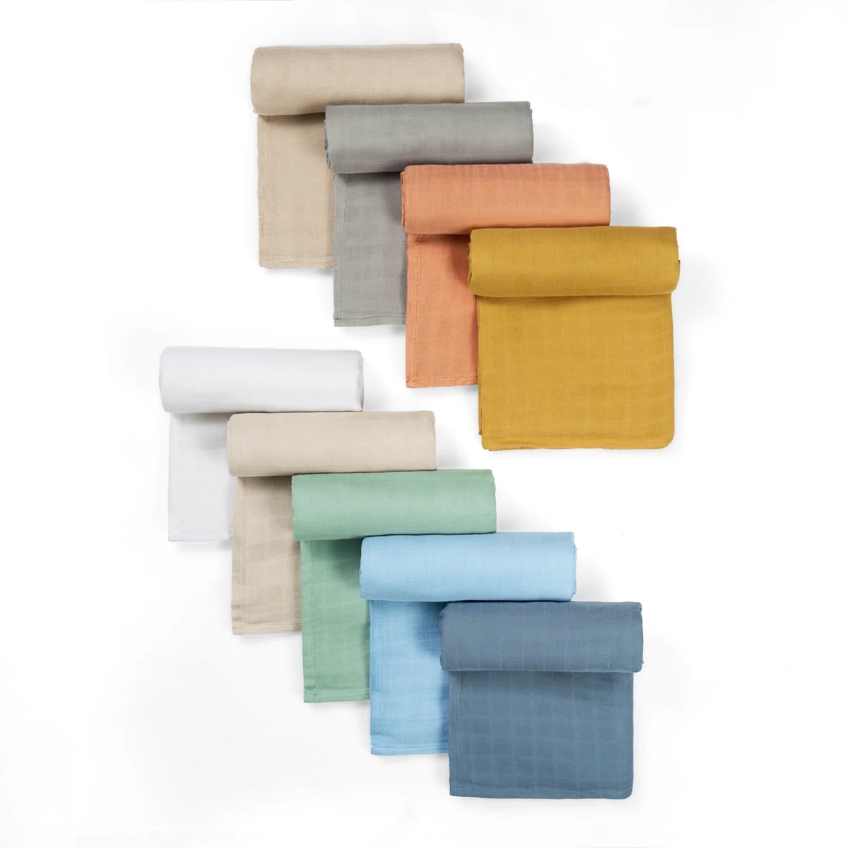 Baby Muslin Swaddle Blanket in Oatmeal