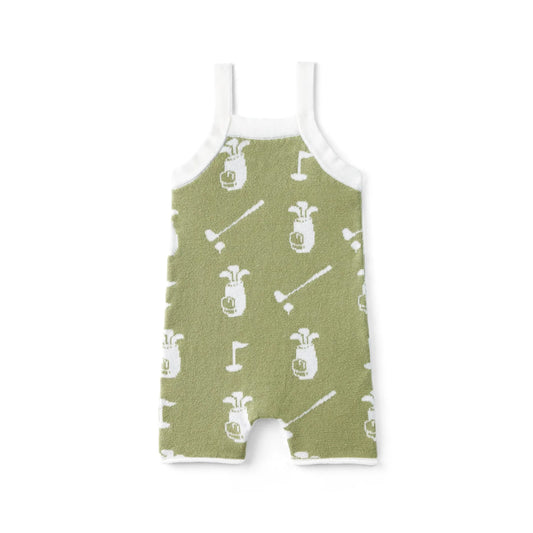 Golf Jacquard Knit Playsuit