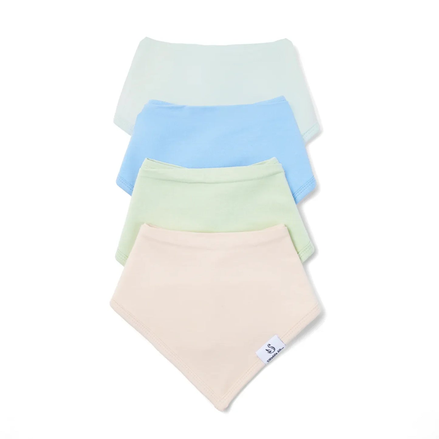 Bamboo Bandana Bibs in Sage Green