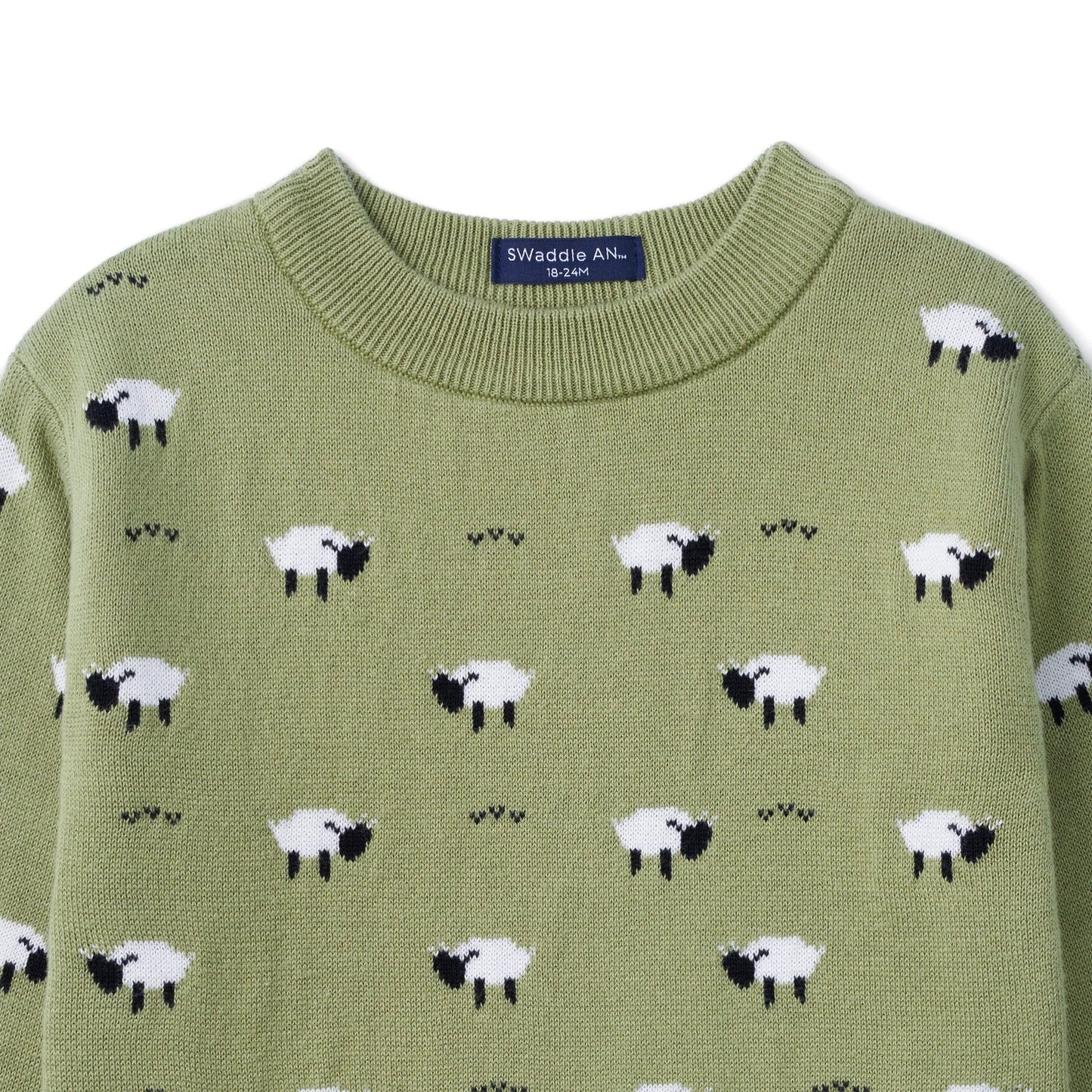 Sheep Countryside Knit Kids Sweater