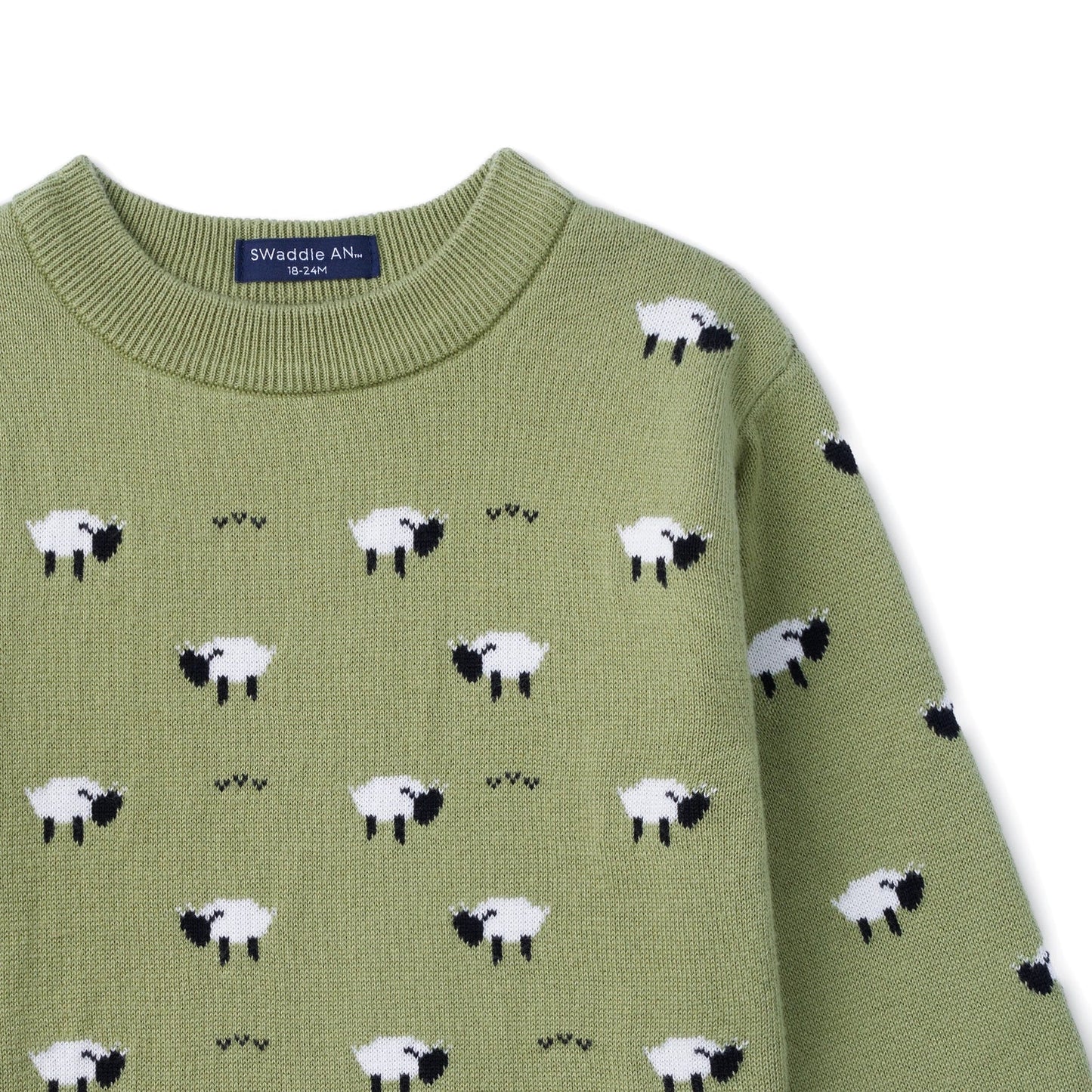 Sheep Countryside Knit Kids Sweater