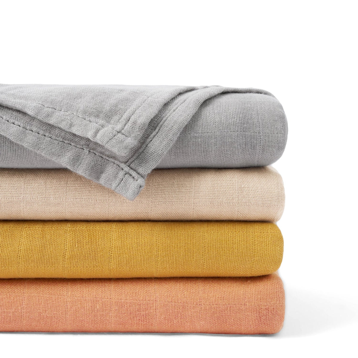 Baby Muslin Swaddle Blanket in Cream