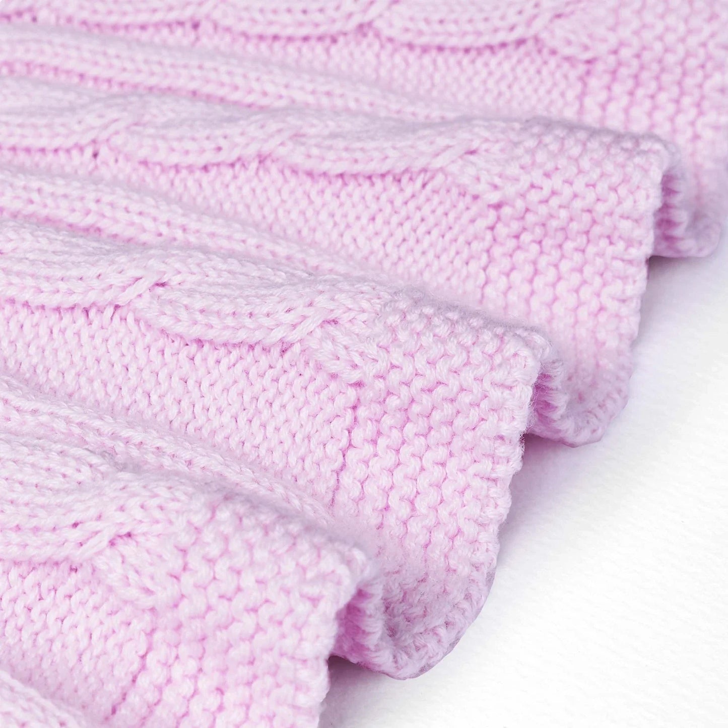 Cable Knit Skirts in Lilac