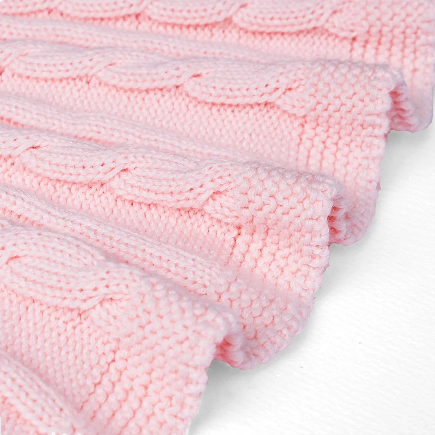 Cable Knit Skirts in Pink