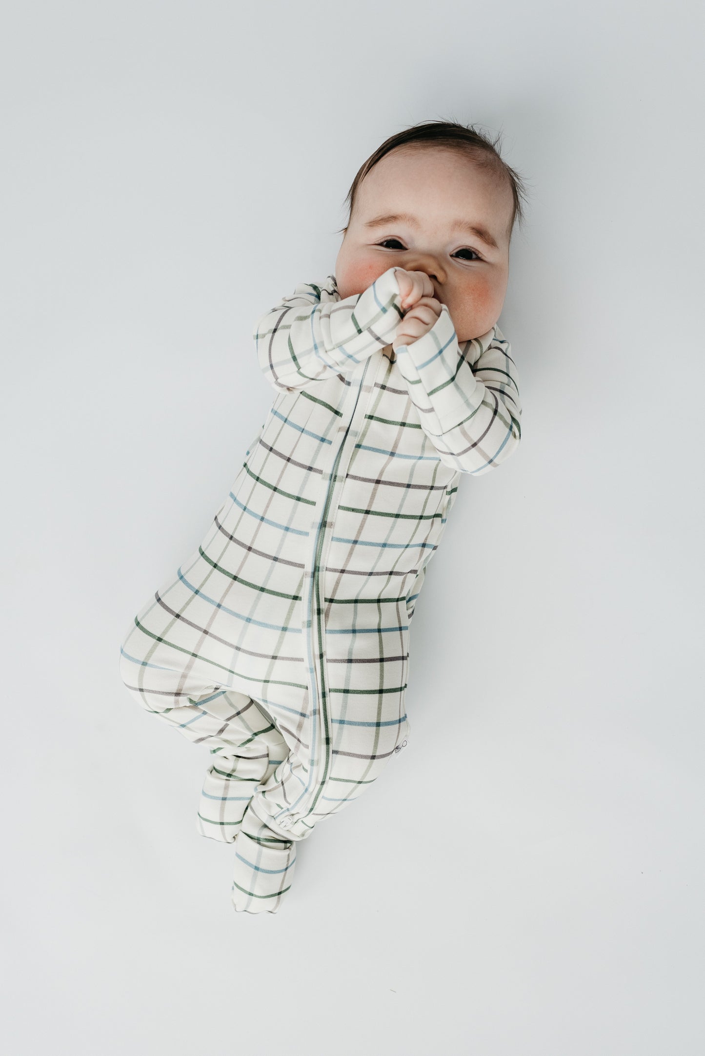 Peek-a-Boo Baby Sleeper Meow Construction