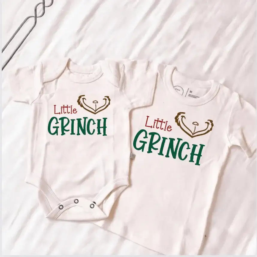 graphic tee |little grinch