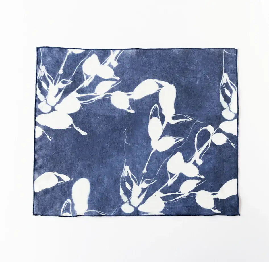 Porto Print in Indigo Placemat