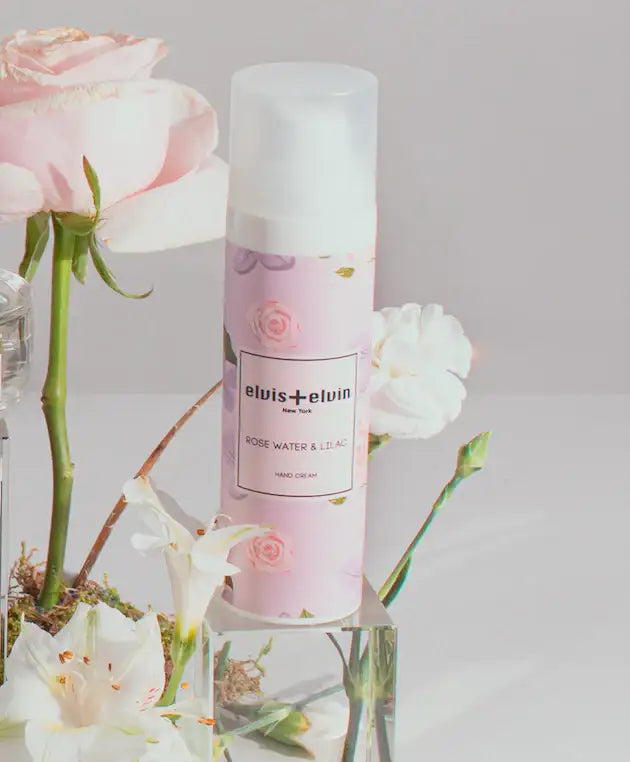 Rose Water & Lilac Fragrance Hand Cream by elvis+elvin