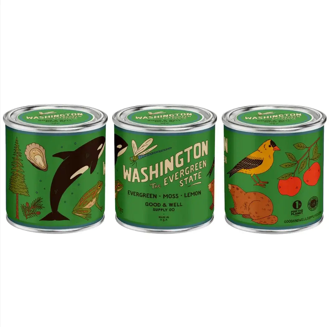 Washington State Candle