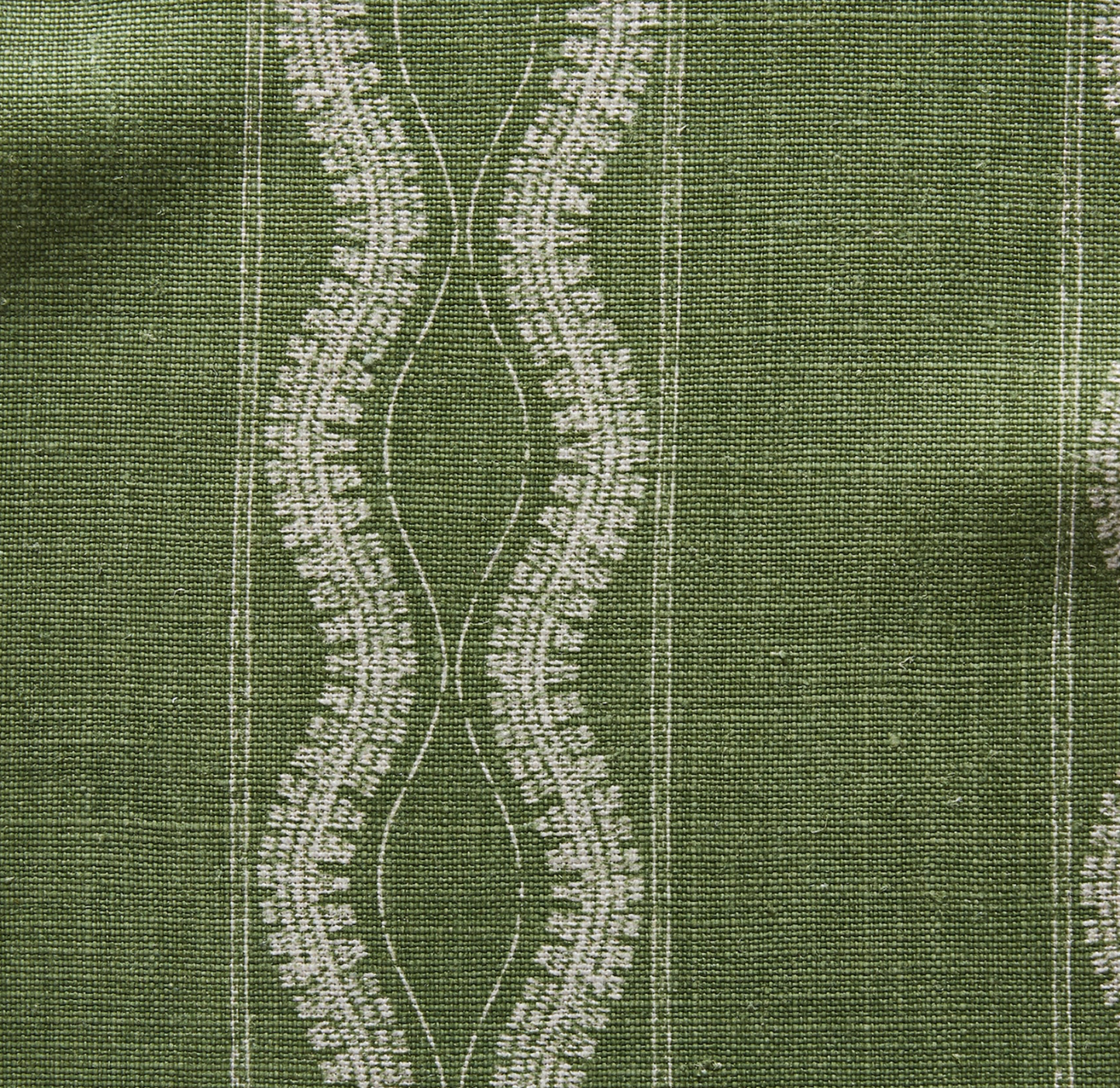 Zanzibar Pillow Cover in Green, Peter Dunham Textiles