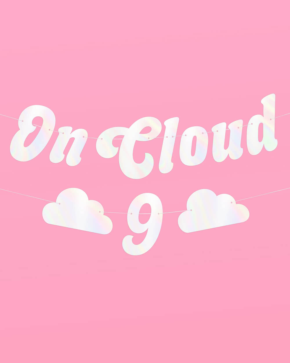 Cloud Nine Trio - tats, banner + balloons