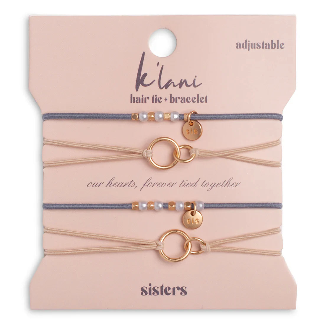 Sisters - Hair Tie Bracelet