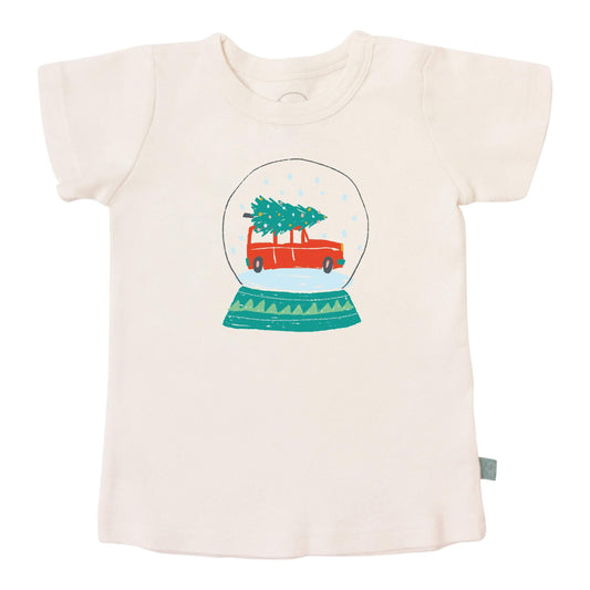 graphic tee | snow globe