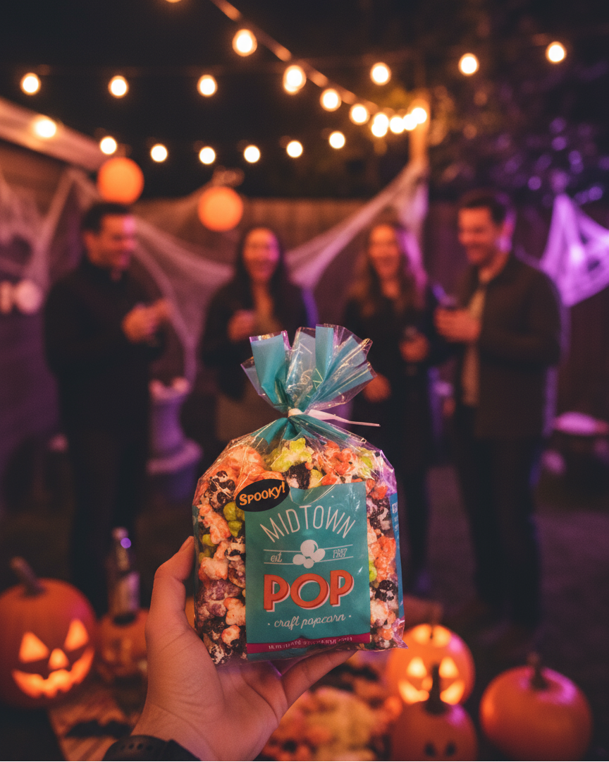 "Spooky" Confetti Gourmet Popcorn