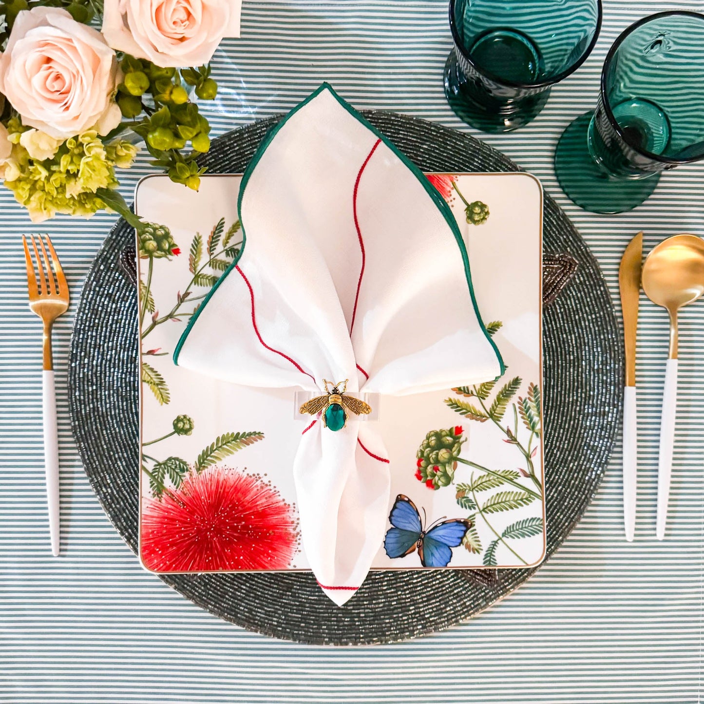 Boston Linen Napkins Set of 4
