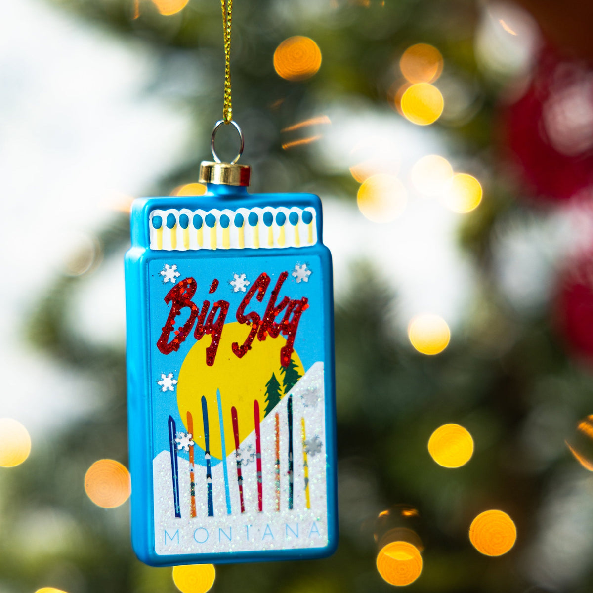 Matchbook Ornament - Big Sky