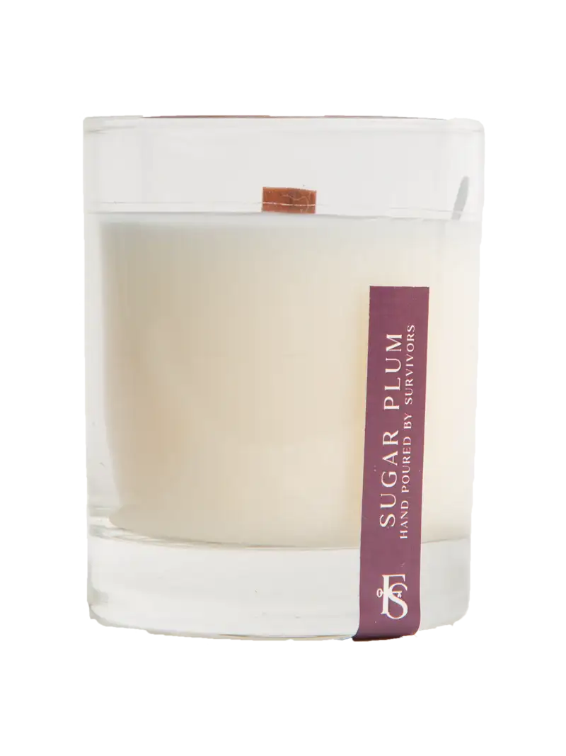 Sugar Plum Wooden Wick Candle
