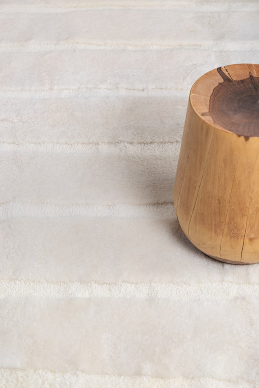 SUMMIT - Stripes Shearling Rug
