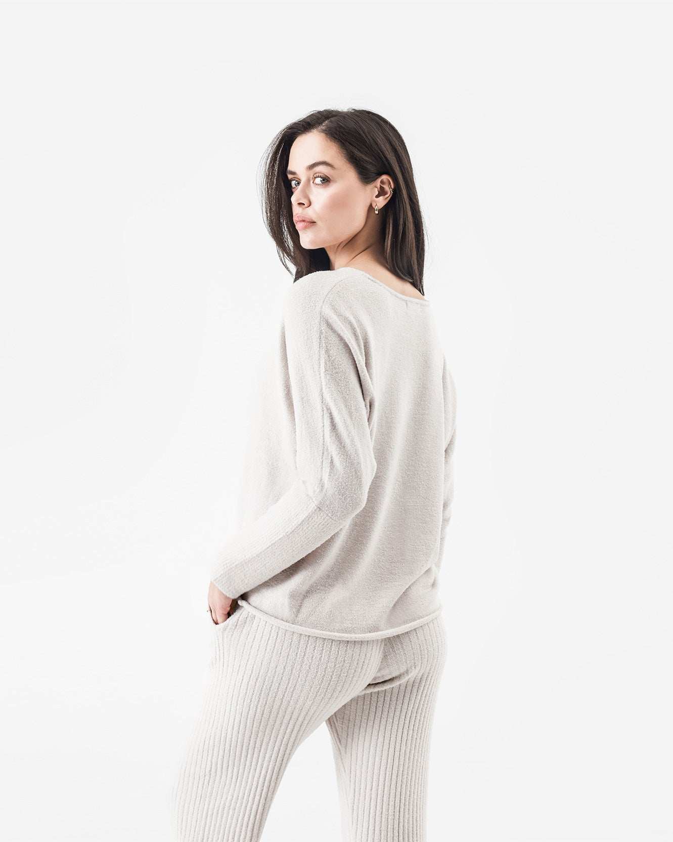 Cloud Cool V-Neck Pullover
