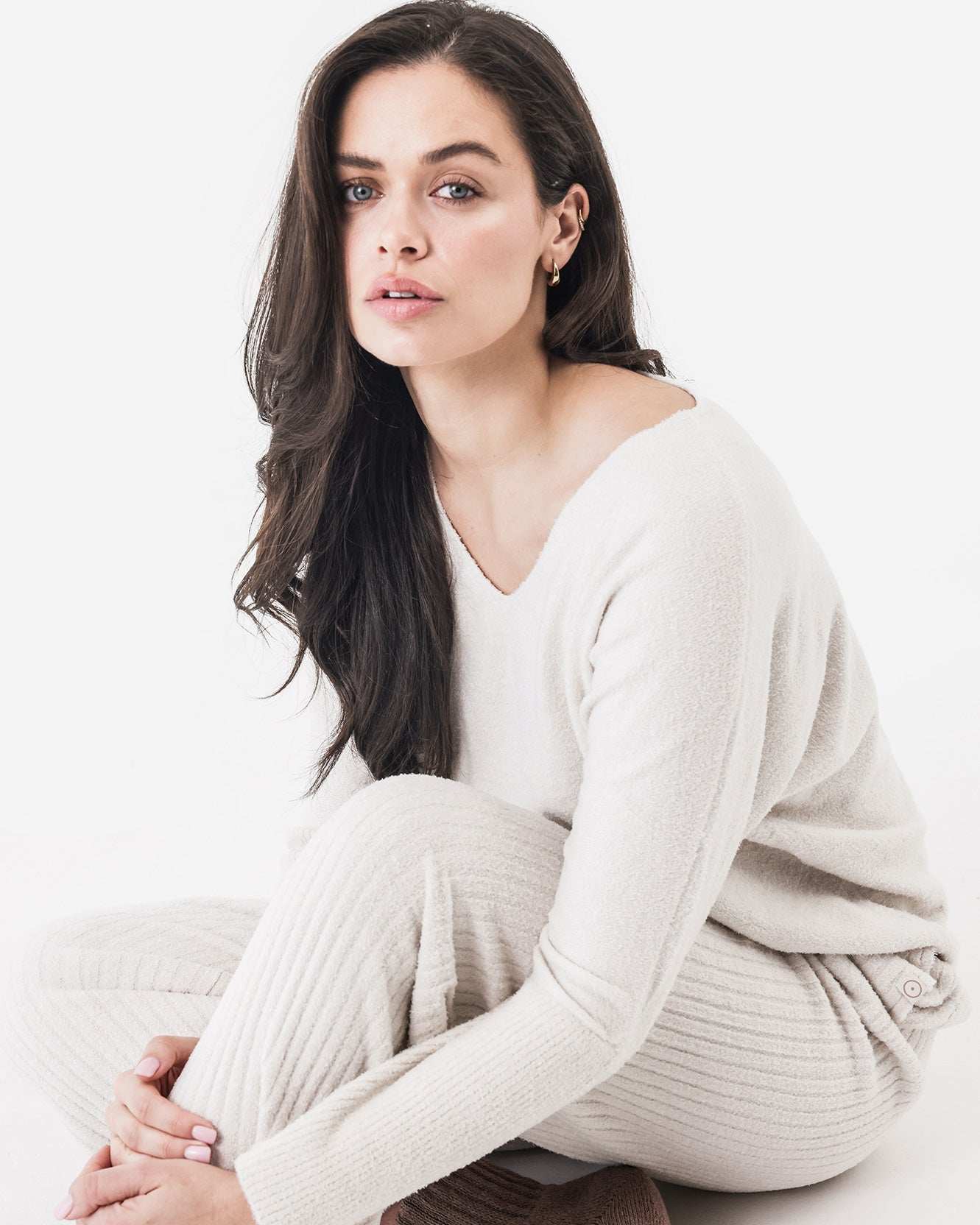 Cloud Cool V-Neck Pullover