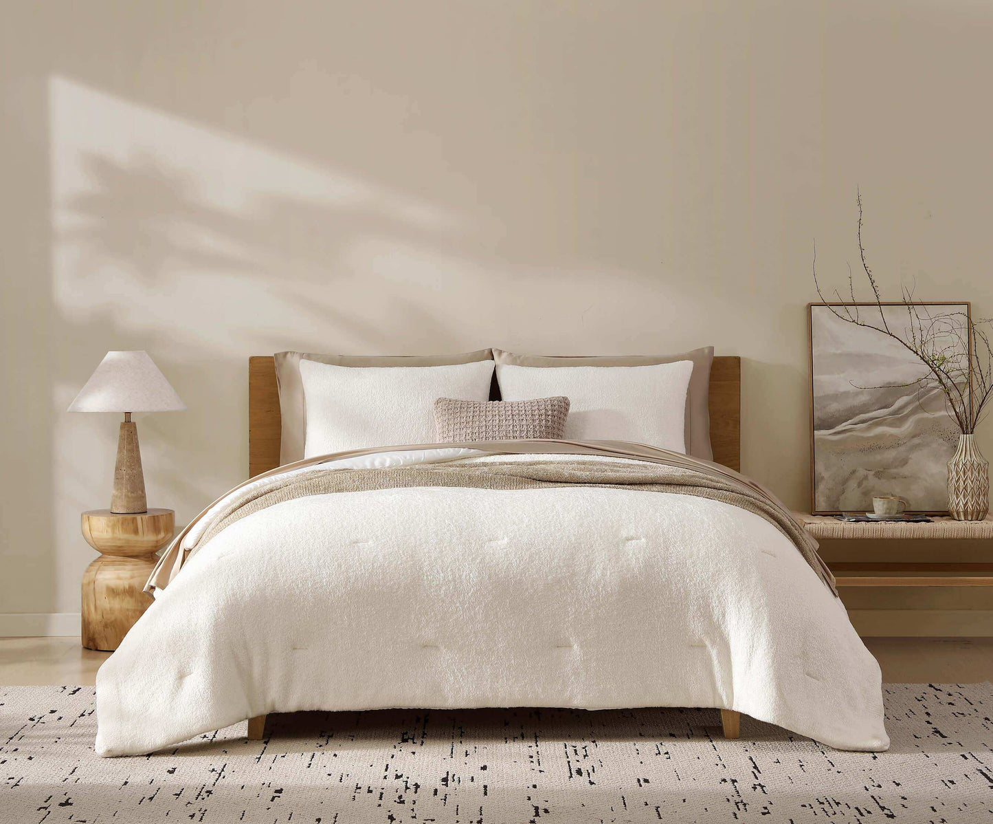 Cloud Silque Stitch Comforter