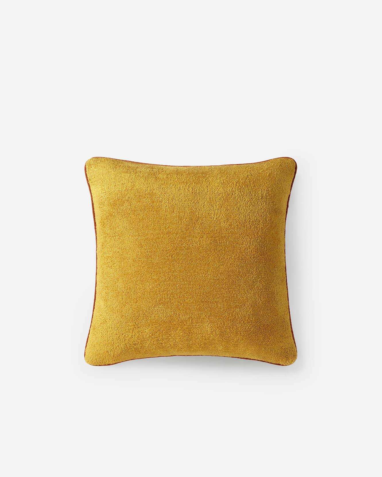 Cloud Silque Throw Pillow with Piping