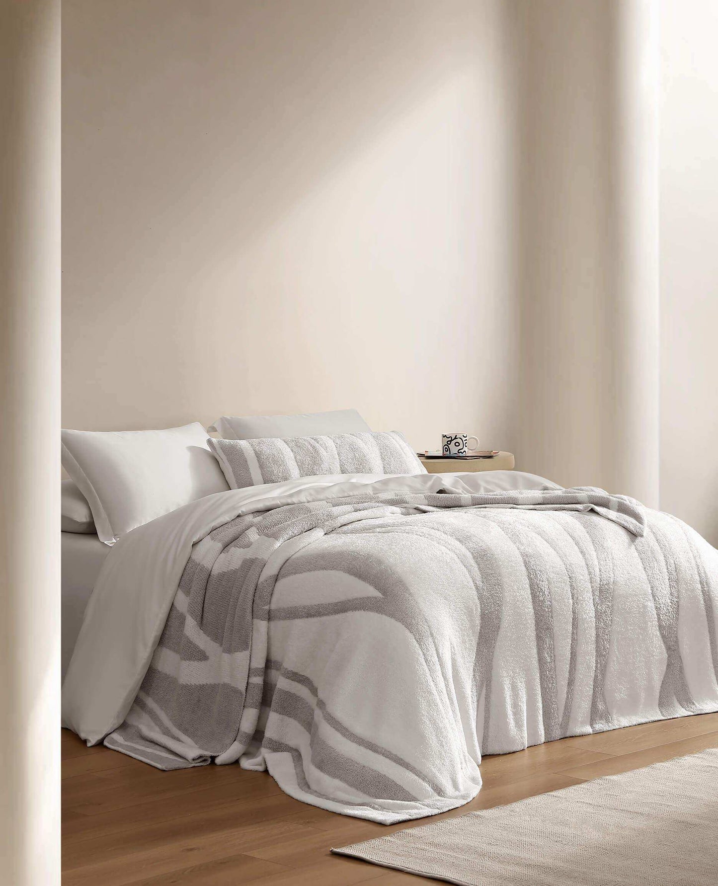 Cloud Silque Woodland Bed Blanket