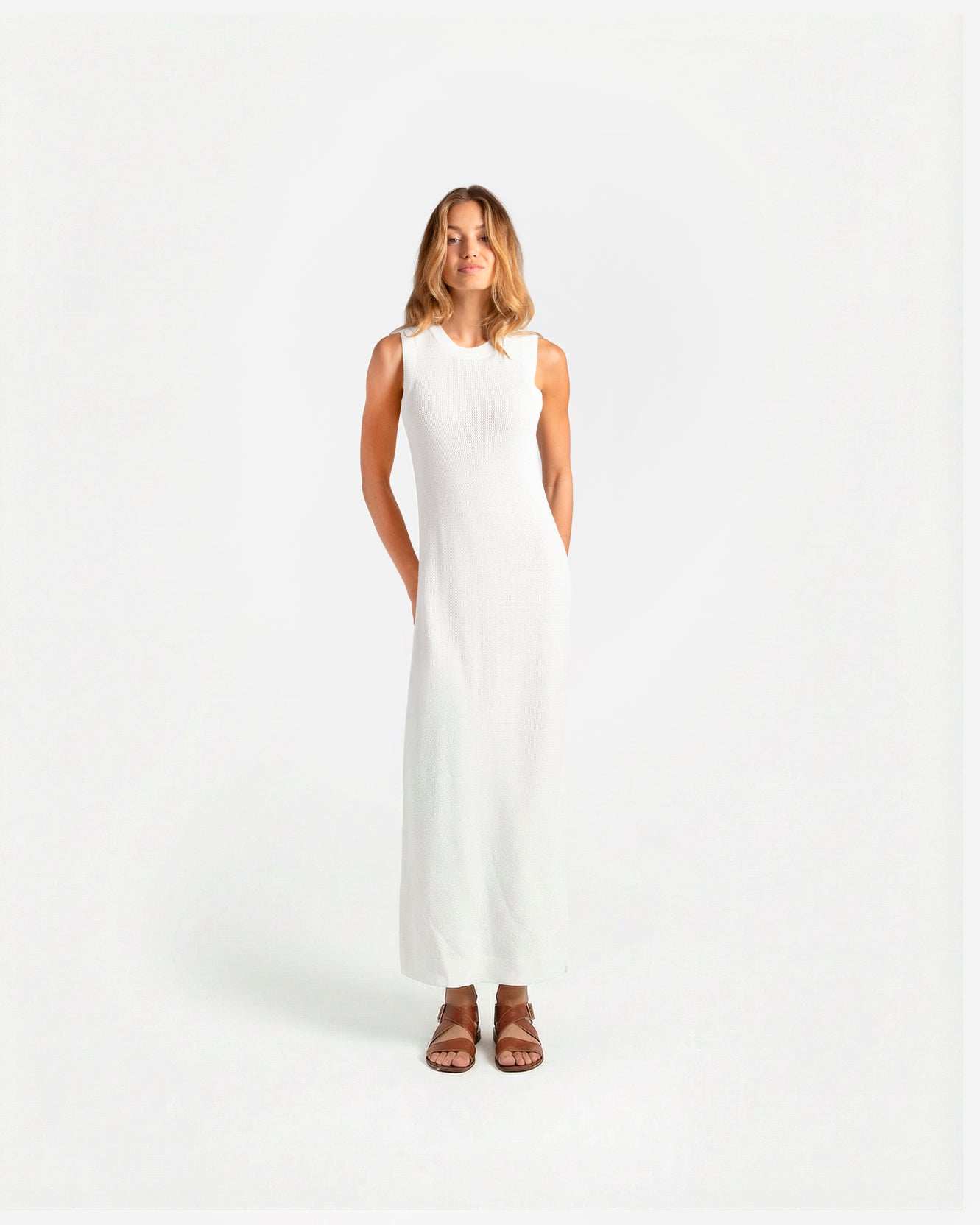 Cloud Cool Crochet Dress