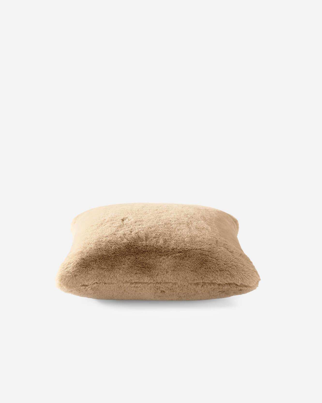 Faux Fur Throw Pillow