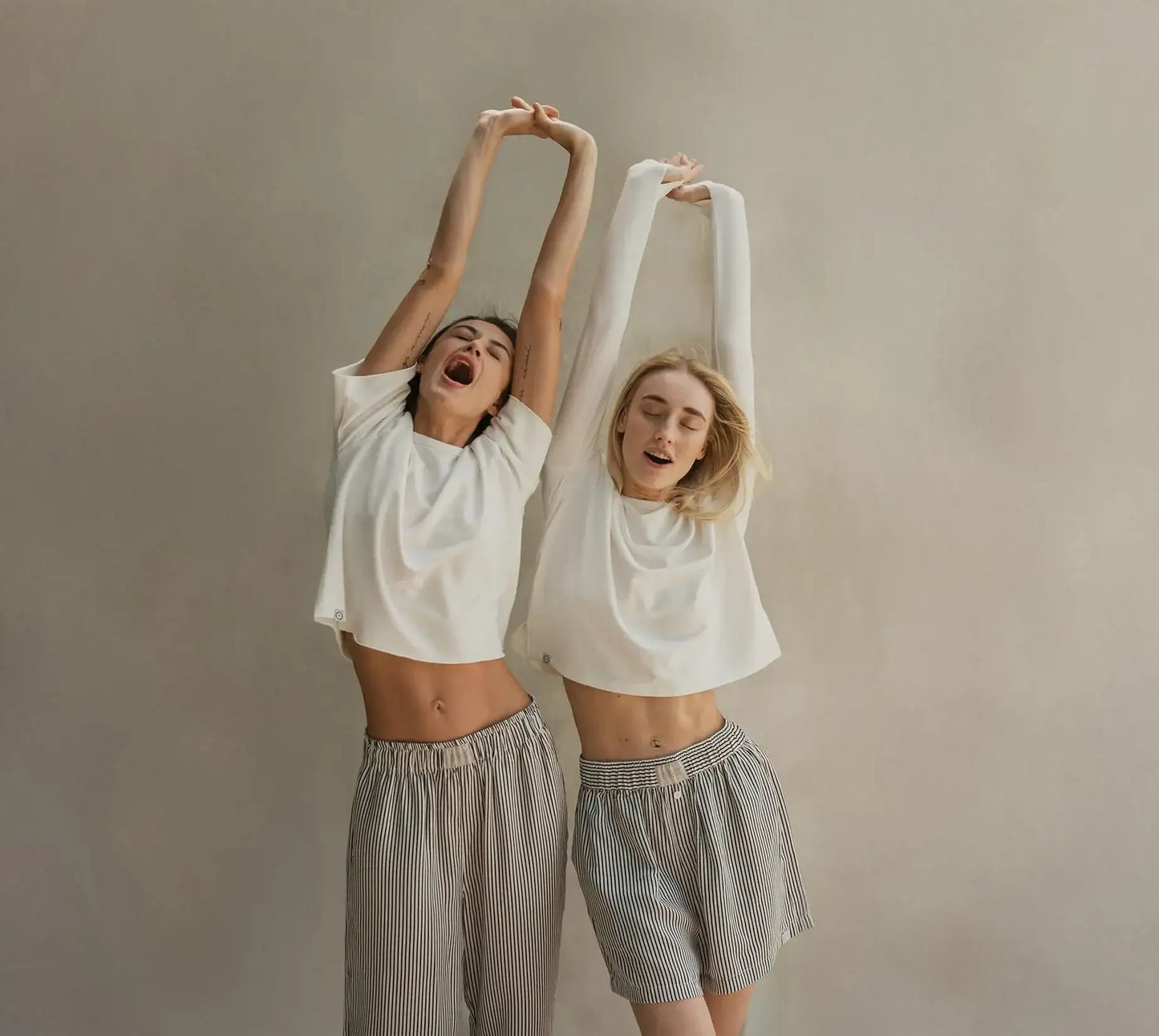 Silky Lyocell Striped Boxer Shorts