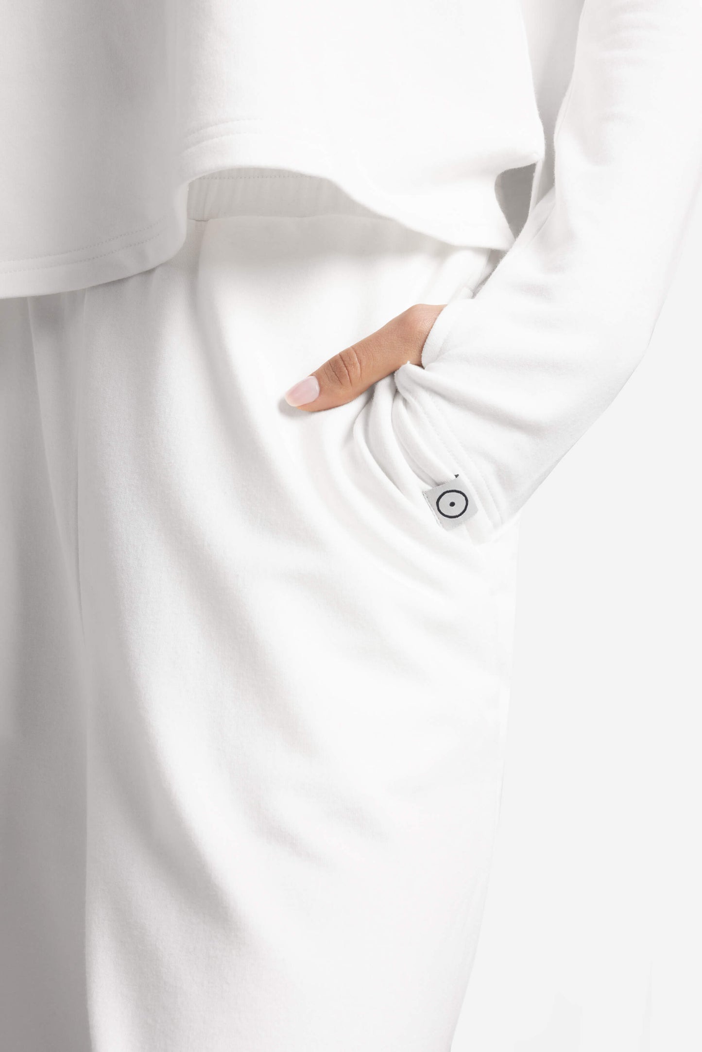 Organic French Terry Long-Sleeved Top