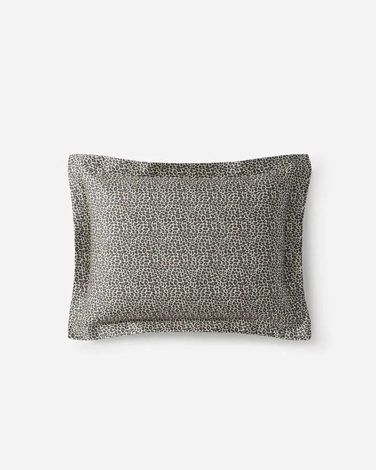 Silky Lyocell Leopard Print Sham Set | Last Chance