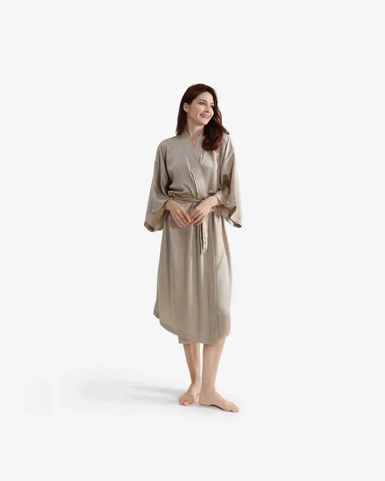 Silky Lyocell Kimono