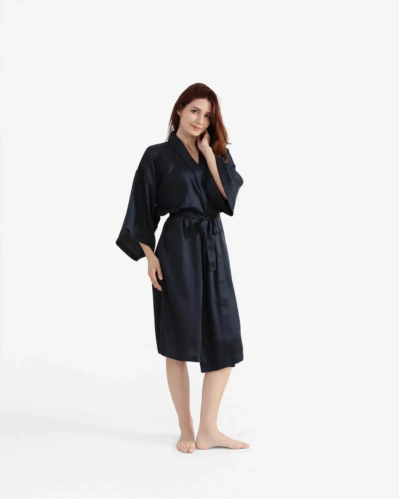 Silky Lyocell Kimono